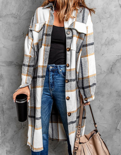 Load image into Gallery viewer, Dropped Shoulder Duster Coat - KB General Store
