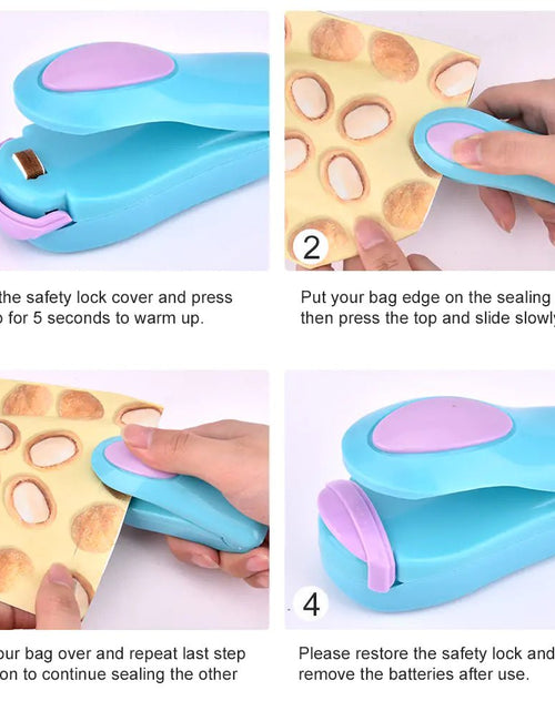 Load image into Gallery viewer, Food Clip Heat Sealing Machine - KB General Store
