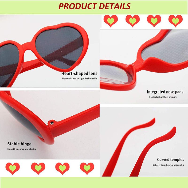 Heart Shaped Sunglasses - KB General Store