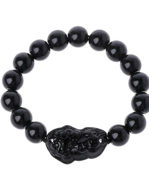 Cargue la imagen en el visor de la galería, Obsidian Bracelet - KB General Store
