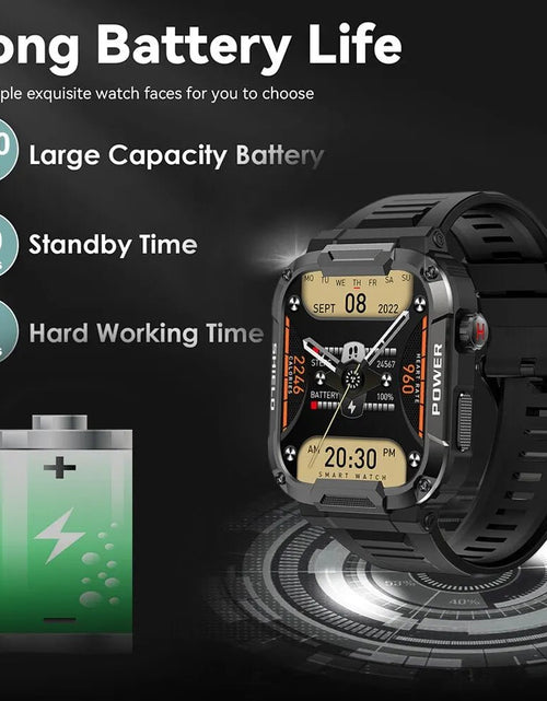 Cargue la imagen en el visor de la galería, Outdoor Military Smart Watch Men - KB General Store
