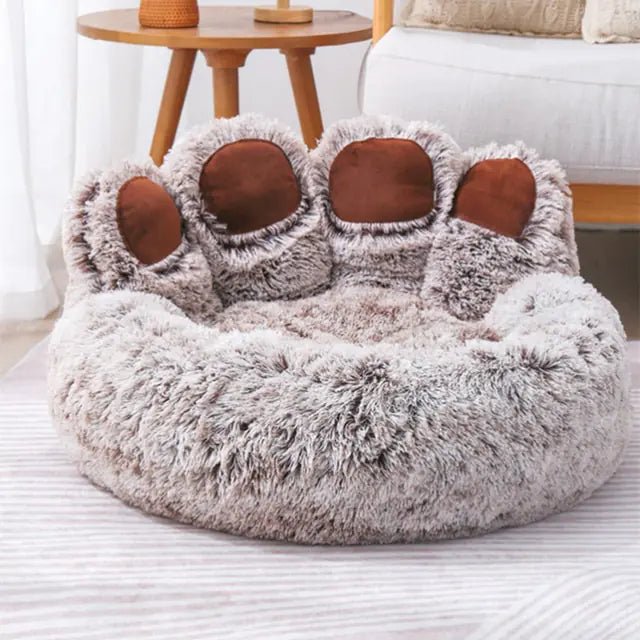 Pet Bear Paw Shape House Bed - KB General Store